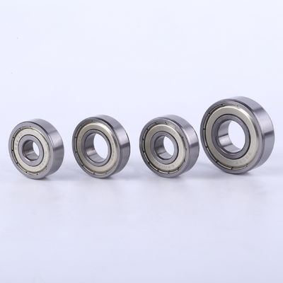 Radiallagers voor motoren met een diepe groef, met een kogellager van lagerstaal