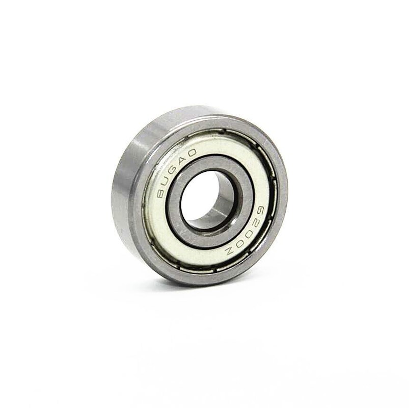 Radiallagers voor motoren met een diepe groef, met een kogellager van lagerstaal